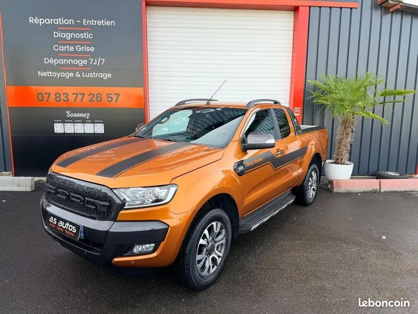 Ford Ranger PHASE 2 3.2 TDCI 200 CV SUPER CABINE PICKUP 4X4 BOITE. AUTO- ATTELAGE-CAMERA Goud - 2