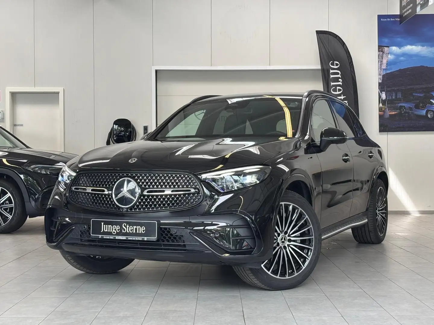 Mercedes-Benz GLC 200 4M AMG PREMIUM+20"+360+DIGITAL+MEMO+KEYL Чорний - 1