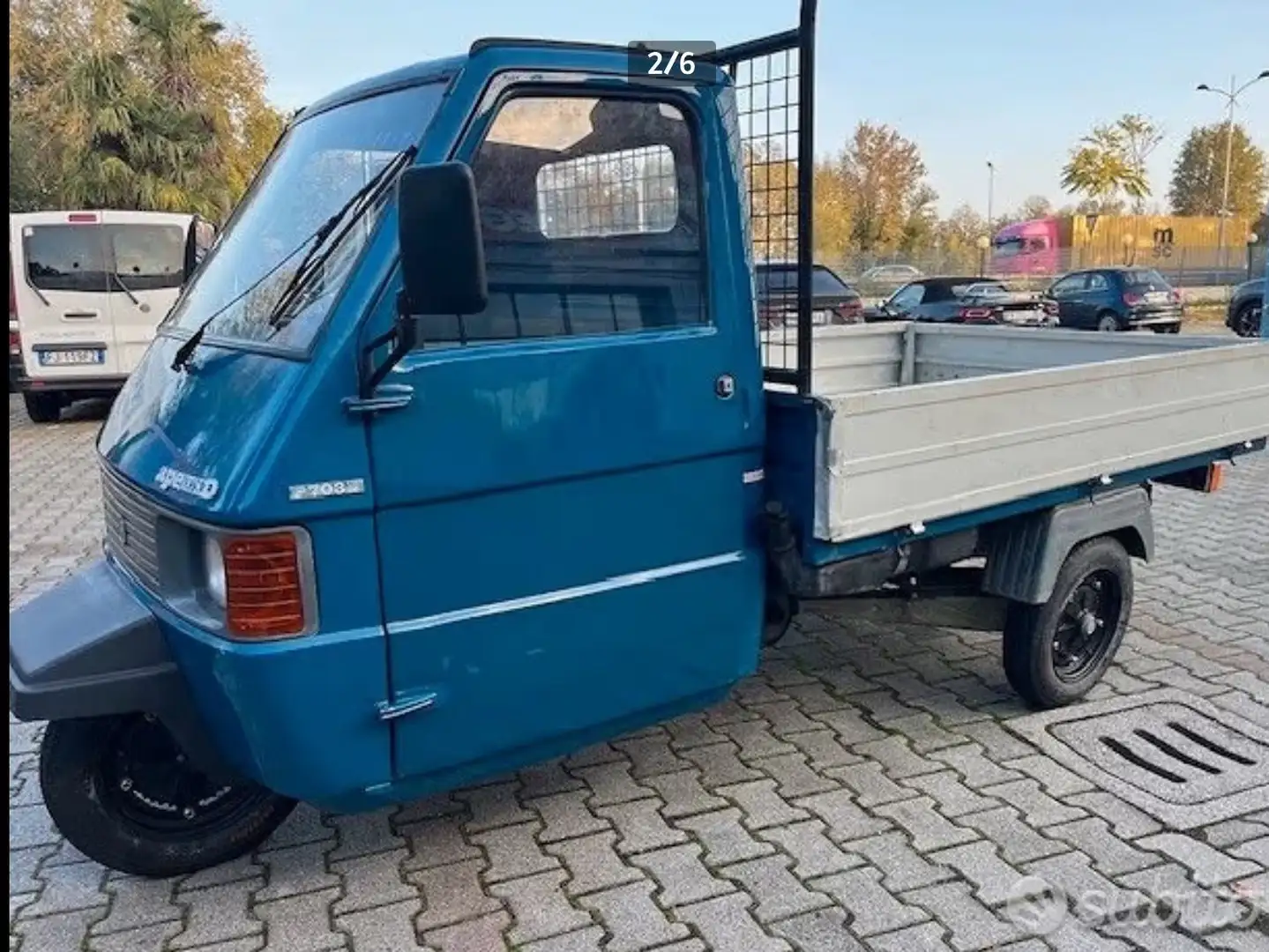 Piaggio Ape APE PIAGGIO CON VOLANTE Azul - 2