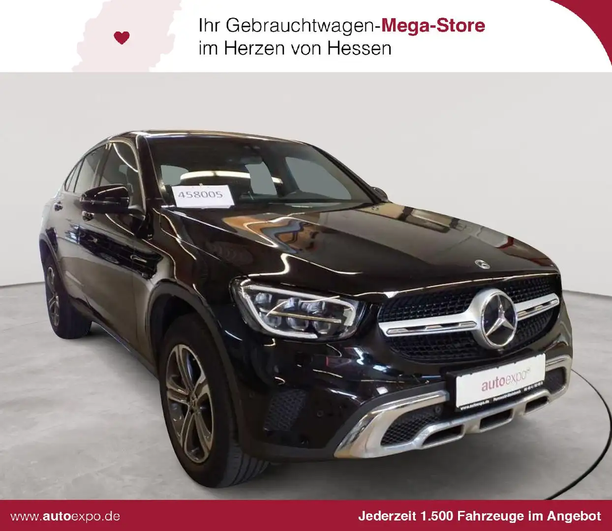 Mercedes-Benz GLC 300 GLC-Coupe 300 de 4M 9G-AssiP BusiP Leder Schwarz - 1
