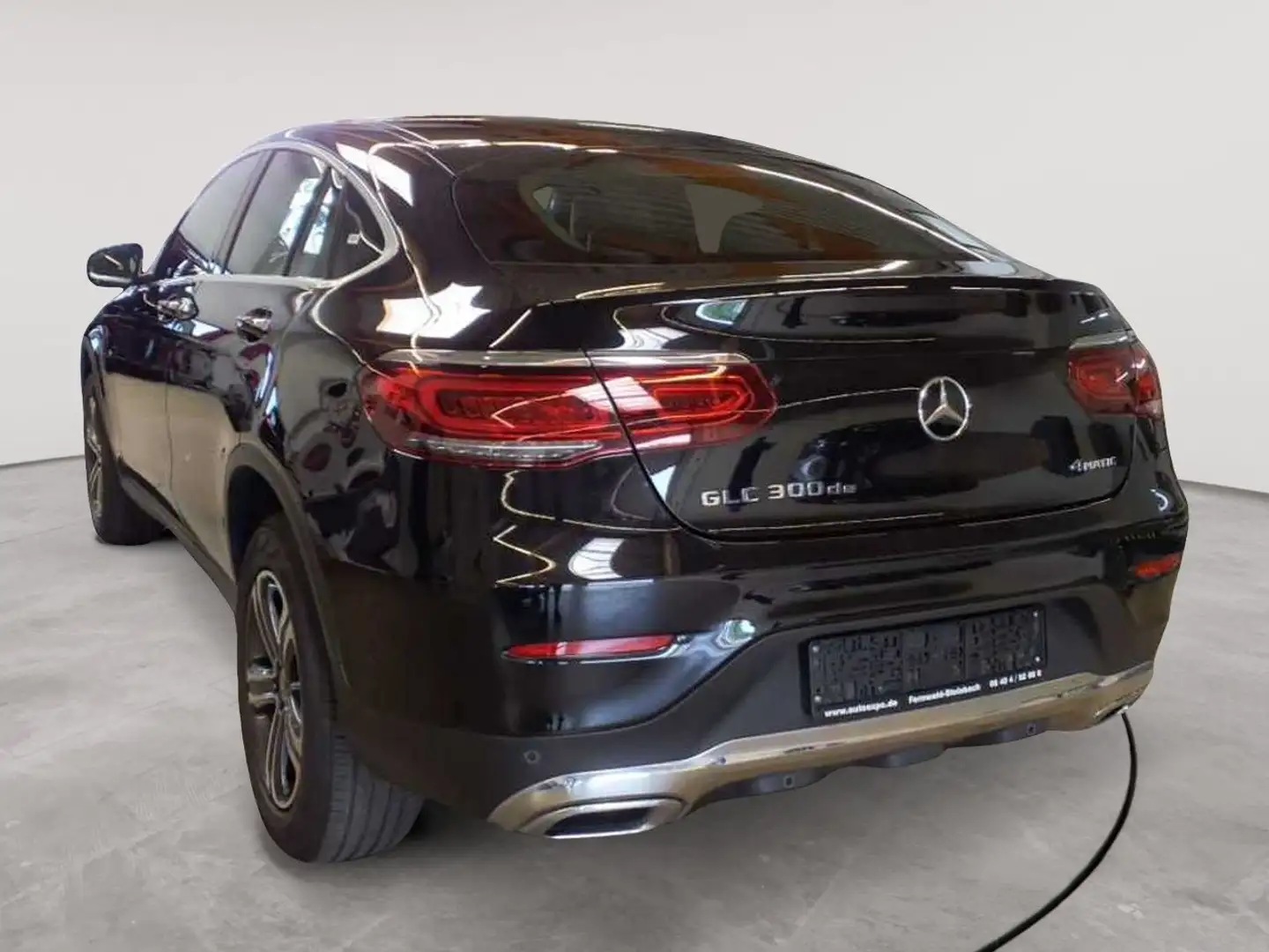 Mercedes-Benz GLC 300 GLC-Coupe 300 de 4M 9G-AssiP BusiP Leder Schwarz - 2