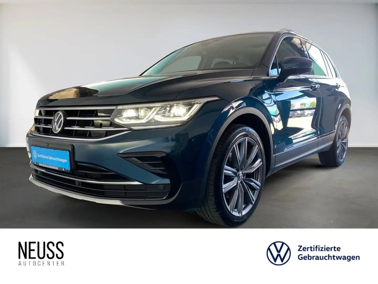 Volkswagen Tiguan 1.4 eHybrid DSG Elegance AHK+ACC+360°+IQ. Blau - 1