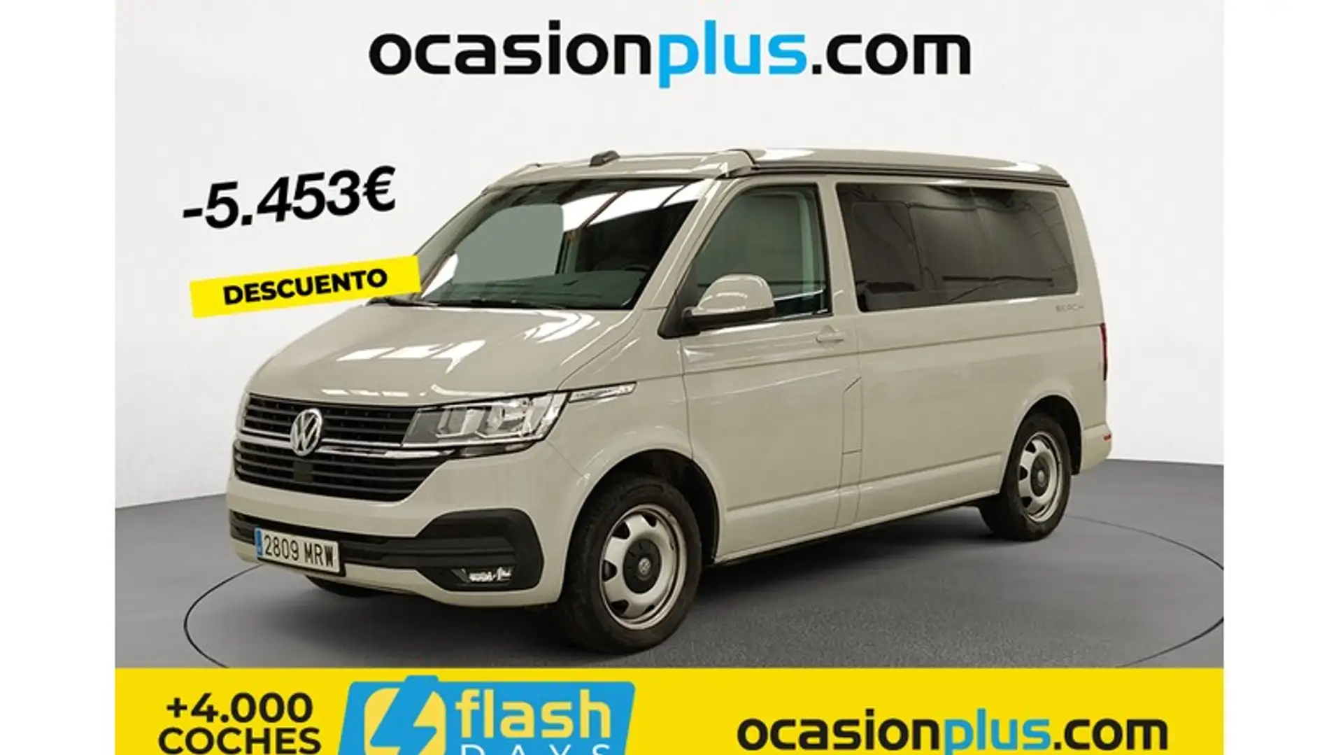 Volkswagen T5 California 2.0TDI BMT Outdoor Beach Camper 110kW Grigio - 1