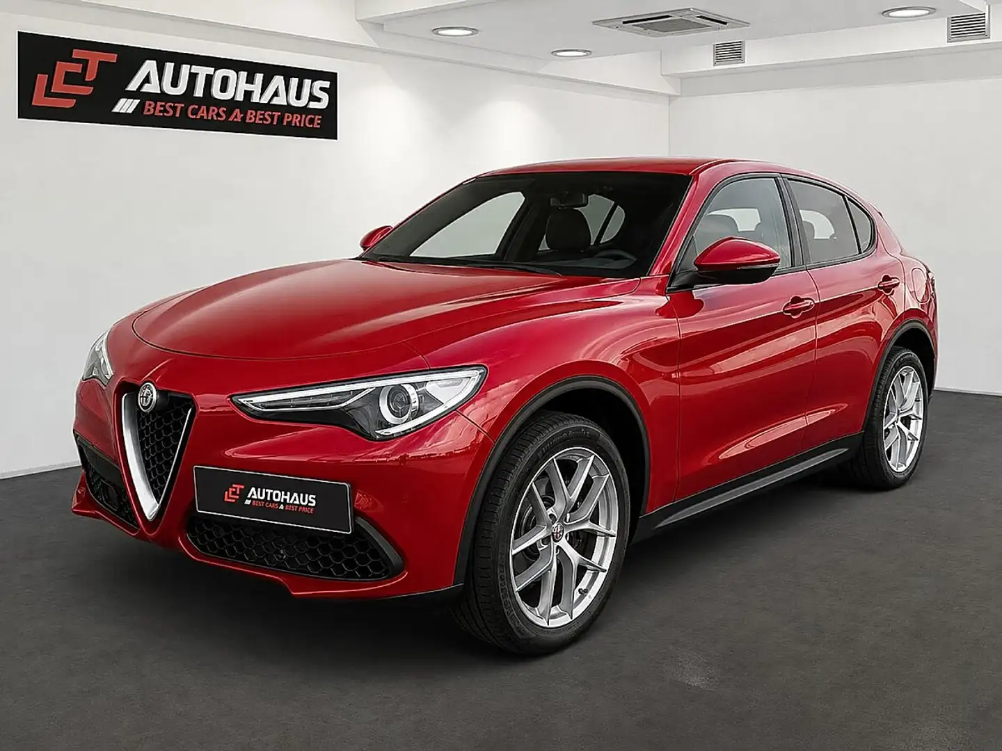 Alfa Romeo Stelvio Super 2,0 ATX AWD | 1.BESITZ | SEHR GUTE AUSSTA... Rot - 1