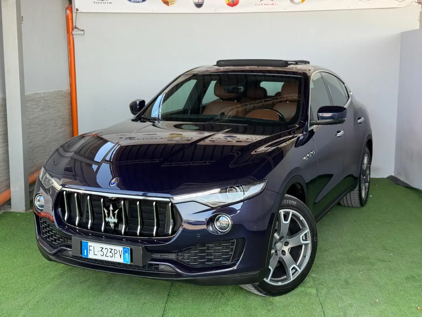 Maserati Levante Levante 3.0 V6 Granlusso 250cv auto Bleu - 1