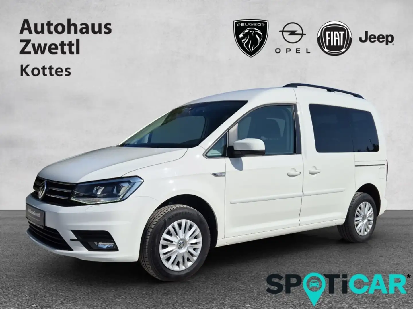 Volkswagen Caddy Comfortline Kombi 2,0 TDI DSG *XENON*SHZ*NAVI*PDC* Weiß - 1