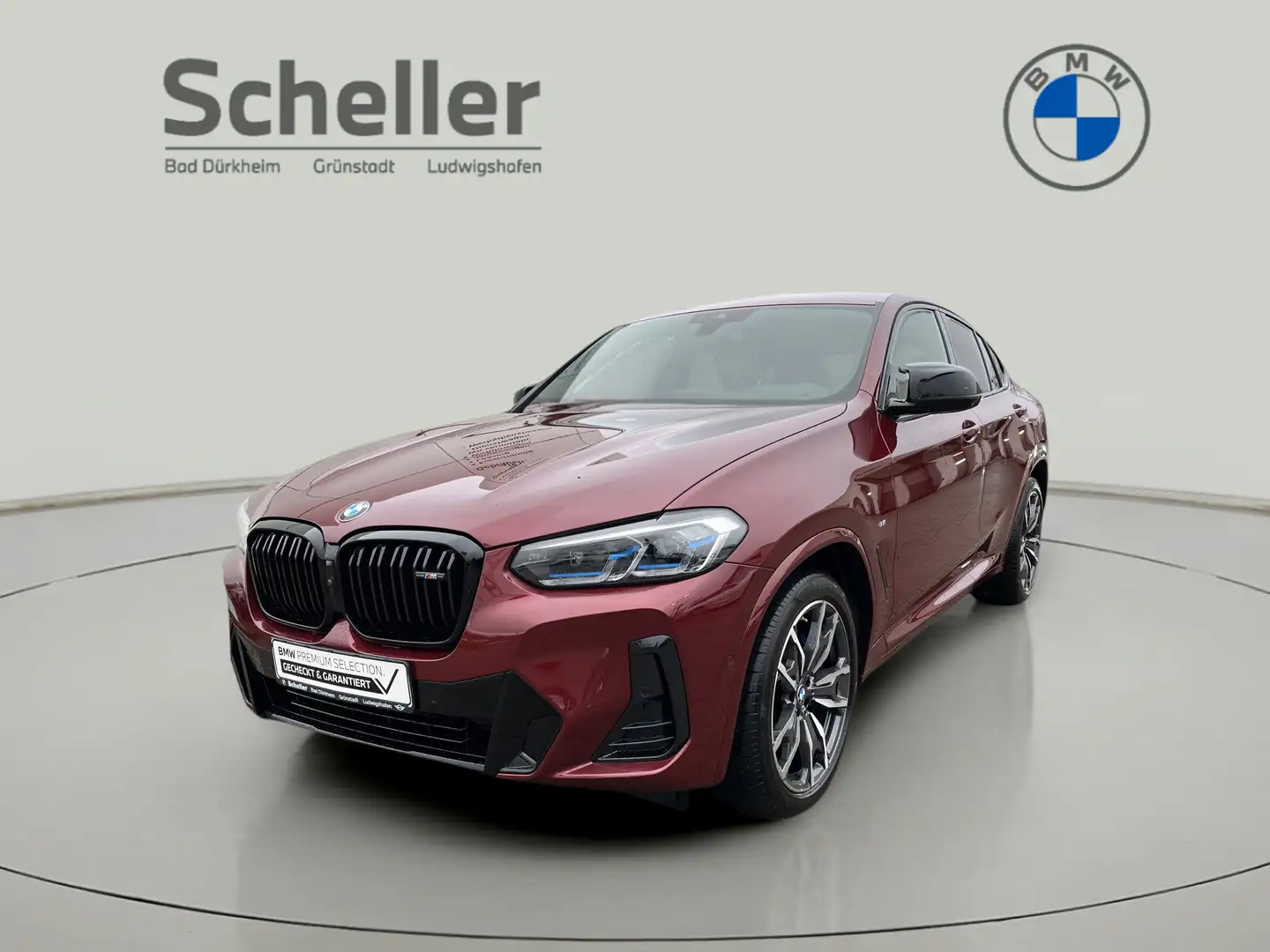 BMW X4 M 40d Head-Up HK HiFi DAB WLAN Standhzg. Shz Rot - 1