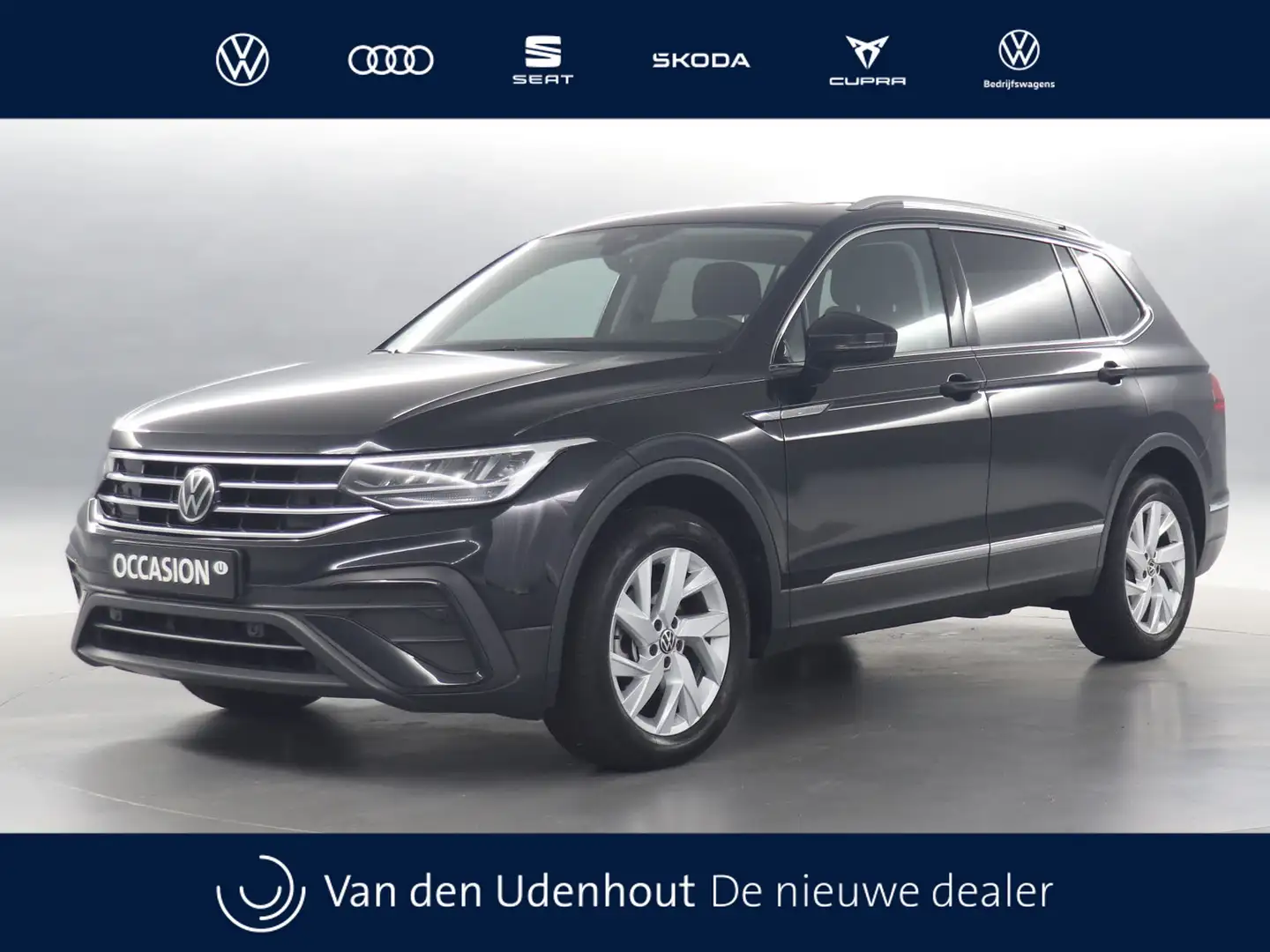 Volkswagen Tiguan Allspace 1.5 TSI 150pk Life Business 7p. DSG / Navigatie / Zwart - 1