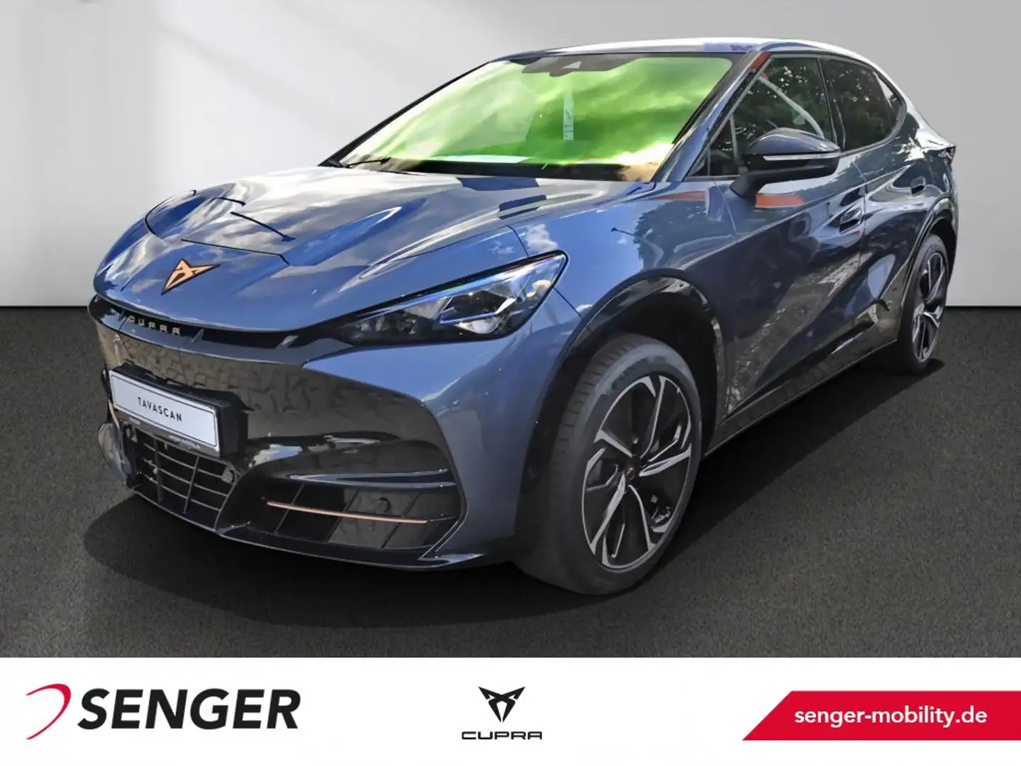 CUPRA Tavascan VZ 4Drive Wärmepumpe Rückfahrkamera Modrá - 1
