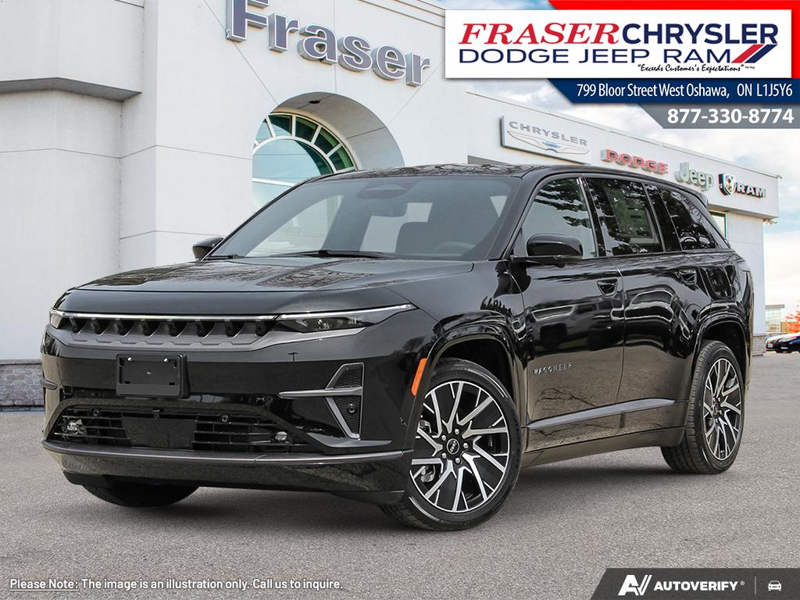 Black 2025 Jeep Wagoneer S Limited 4WD SUV / Crossover Four-Wheel Drive Automatic