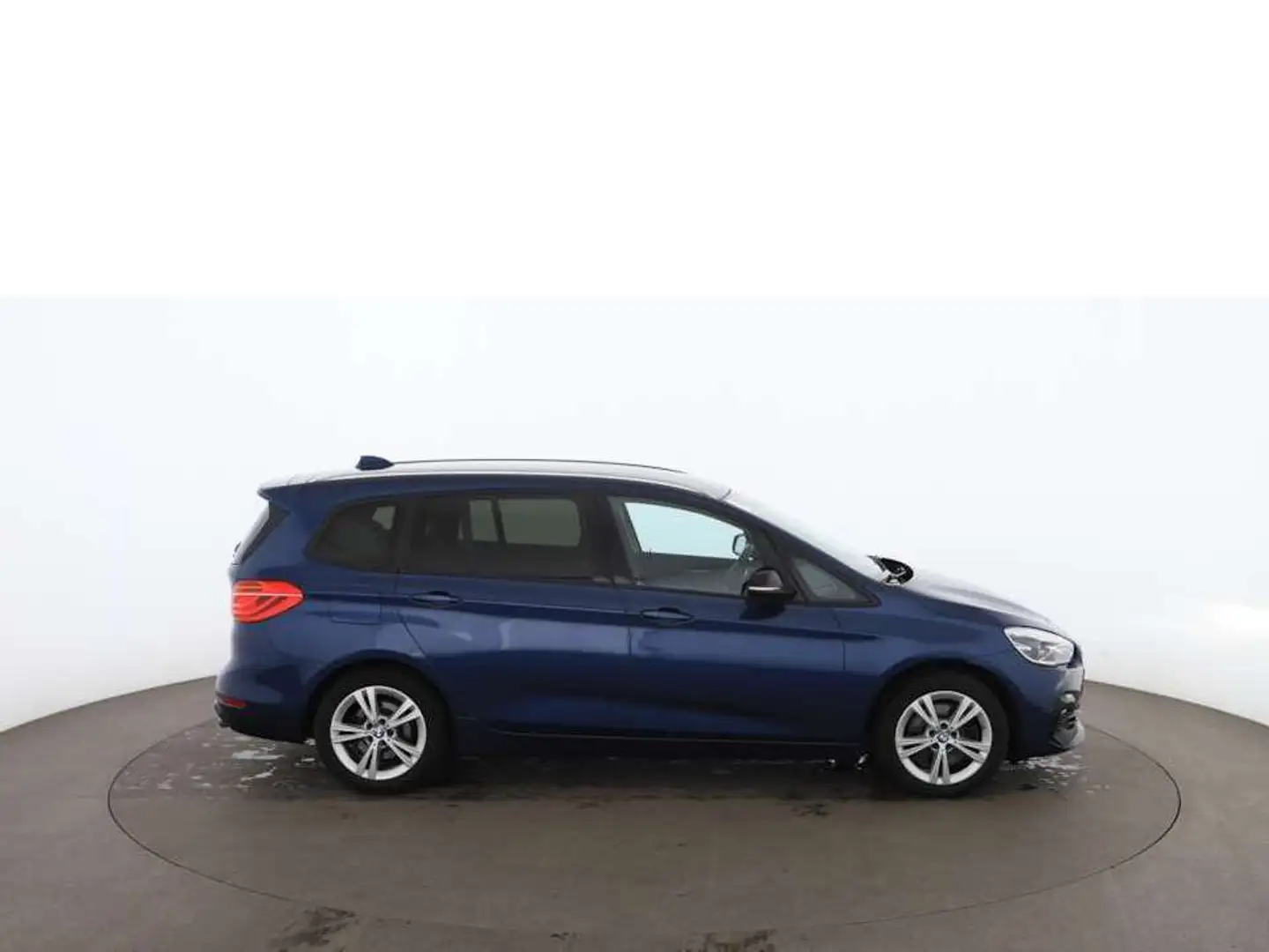 BMW 220 d Gran Tourer Sport Aut LED AHK RADAR NAVI PDC Bleu - 2