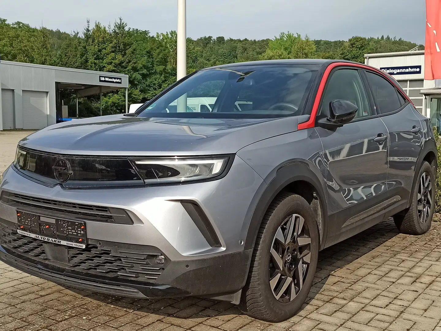 Opel Mokka 1.2 DI Turbo Automatik GS Silber - 1