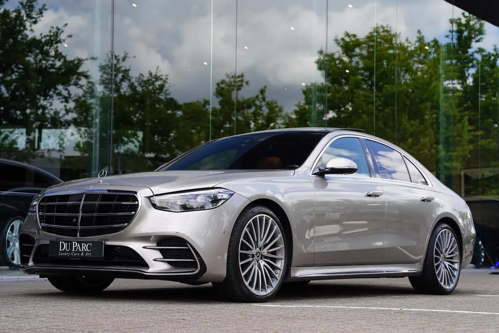Mercedes-Benz S 450 4-Matic AMG Line 29 D.Km Panoramadak 21 Inch Argent - 1