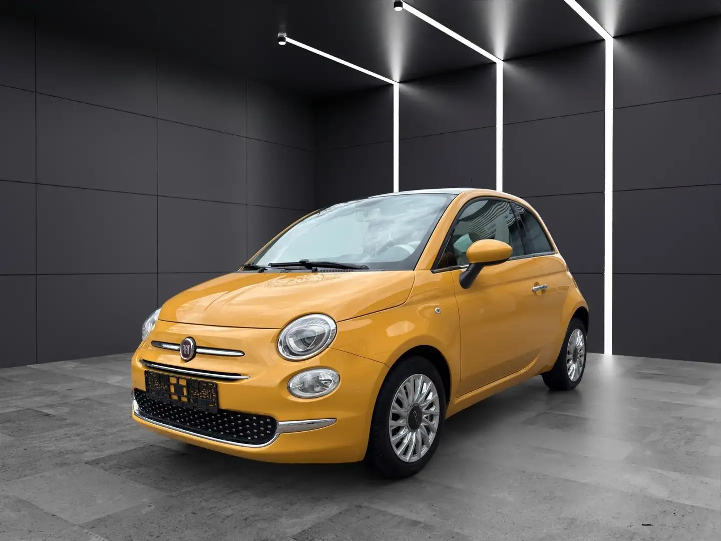 Fiat 500 Twinair*Pano*Klima*PDC Amarillo - 1