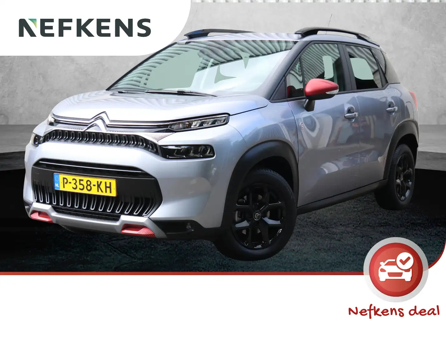 Citroen C3 Aircross 1.2 PureTech C-Series | Navigatie | Stoelverwarmin Grijs - 1