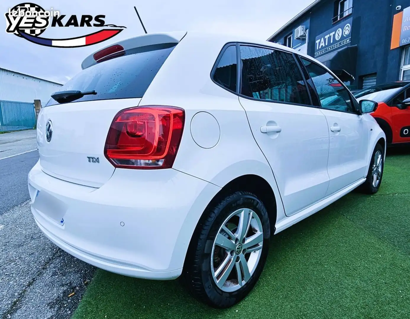 Volkswagen Polo 1.6 TDI 90ch FAP Match 5p Blanc - 2