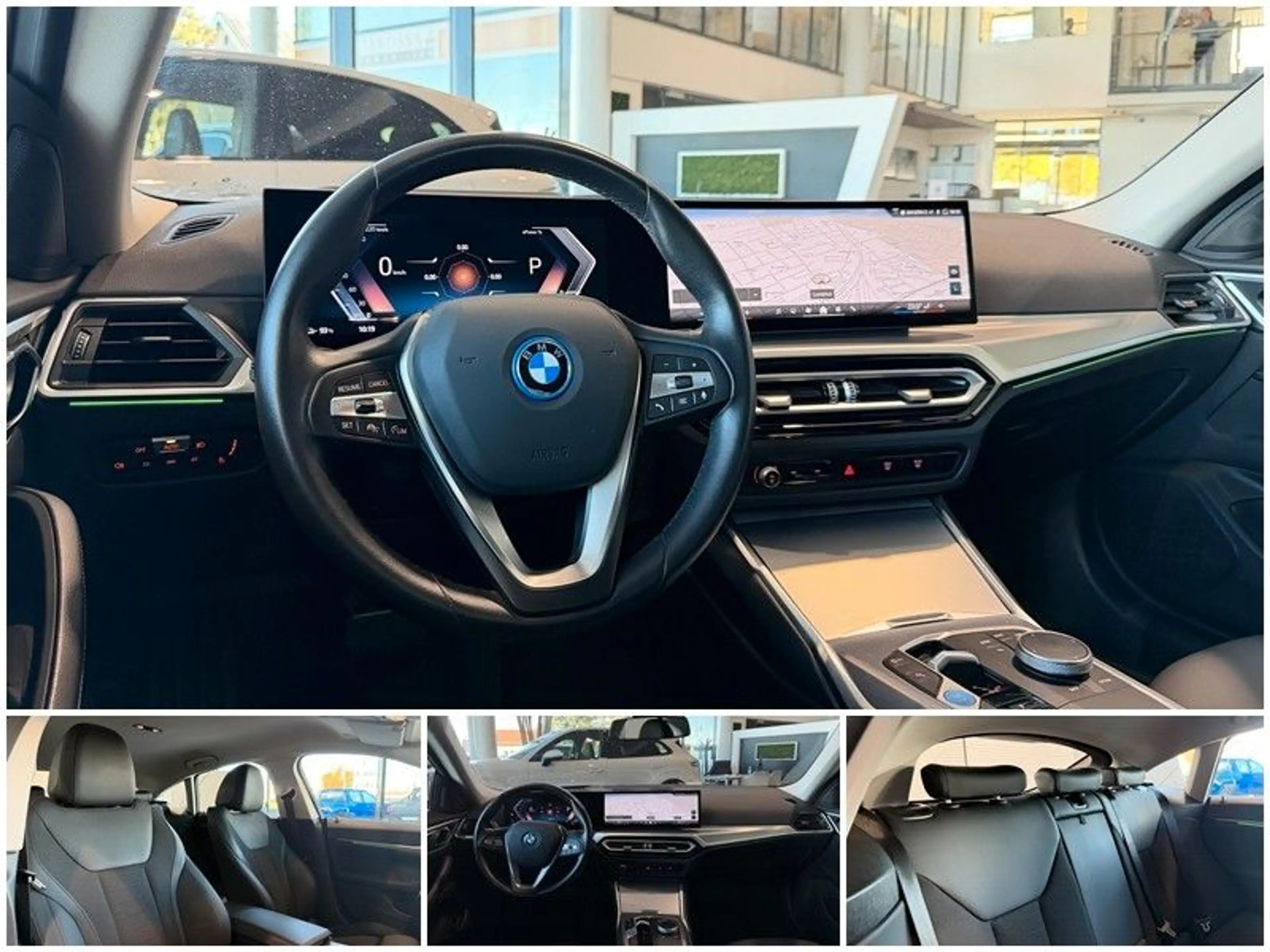 BMW i4 Gran Coupe 35e IconicSounds AmbienteB. HUD — photo 6