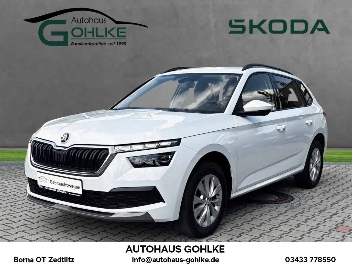 Skoda Kamiq 1.0T 81kW DSG*Sitzheizung*Parksensoren*Kli Klima Bianco - 1