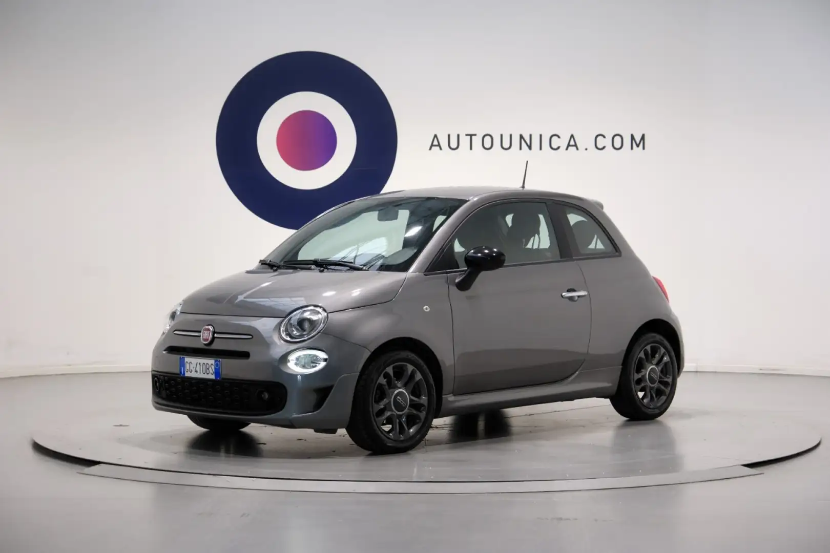 Fiat 500 1.0 HYBRID SPORT CONNECT NEOPATENTATI Gris - 1