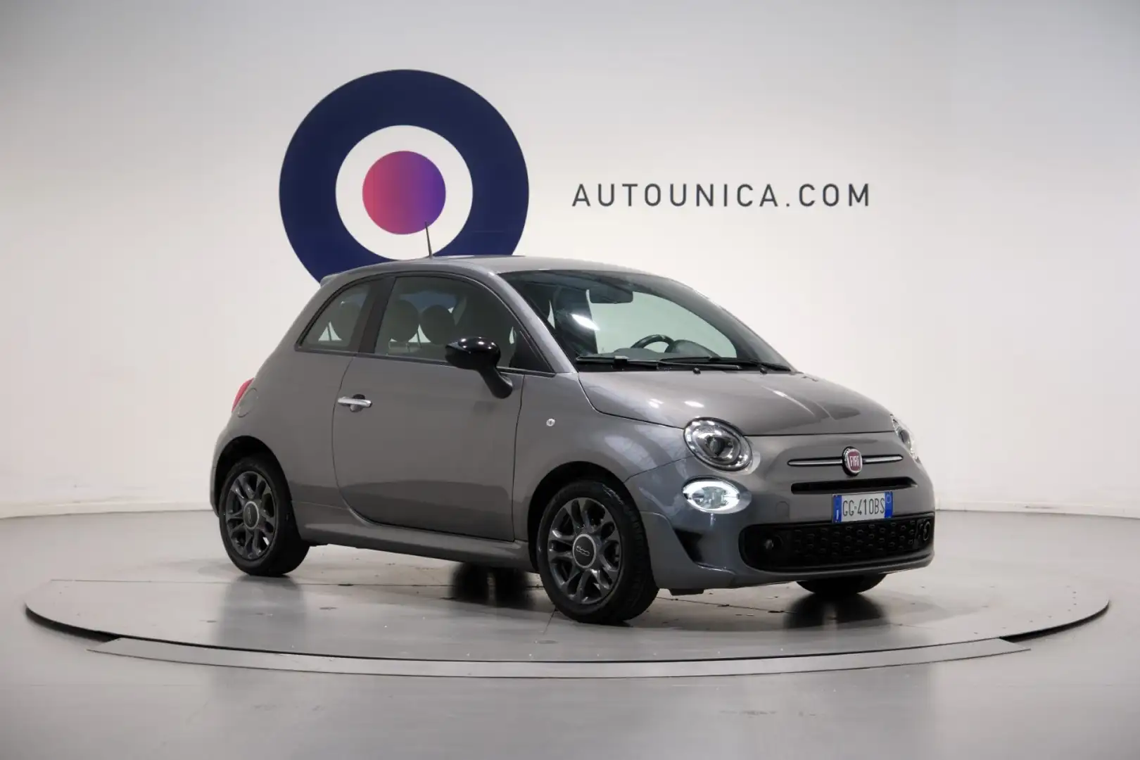 Fiat 500 1.0 HYBRID SPORT CONNECT NEOPATENTATI Gris - 2