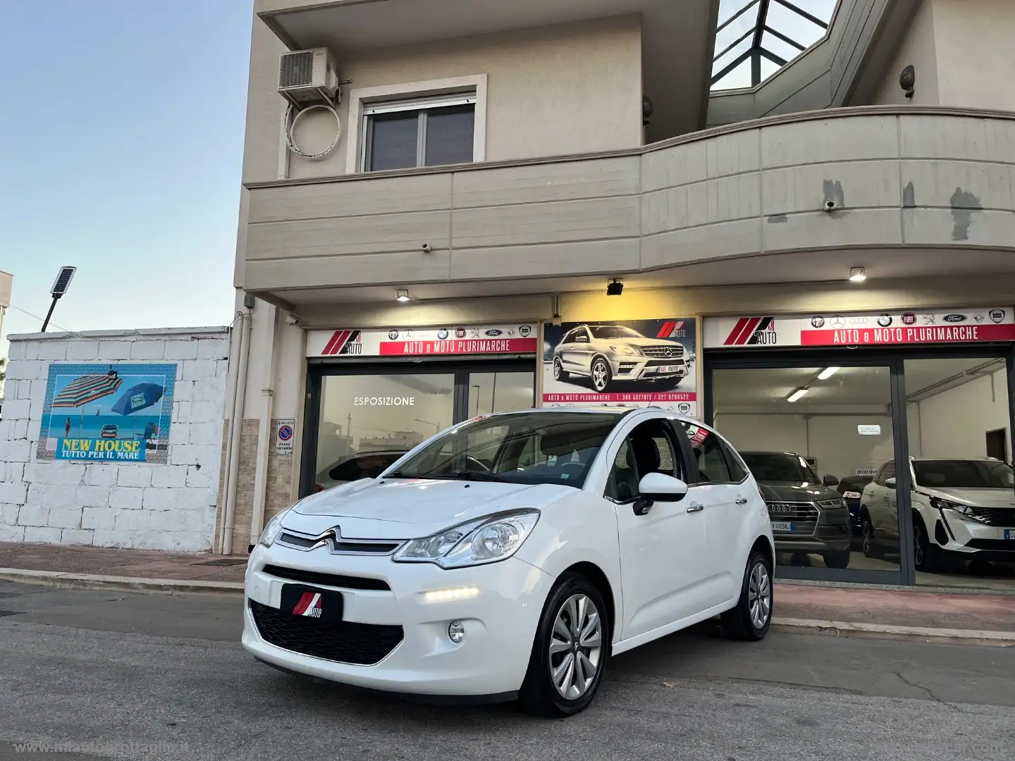 Citroen C3 1.4 HDi 70 Exclusive Bianco - 1