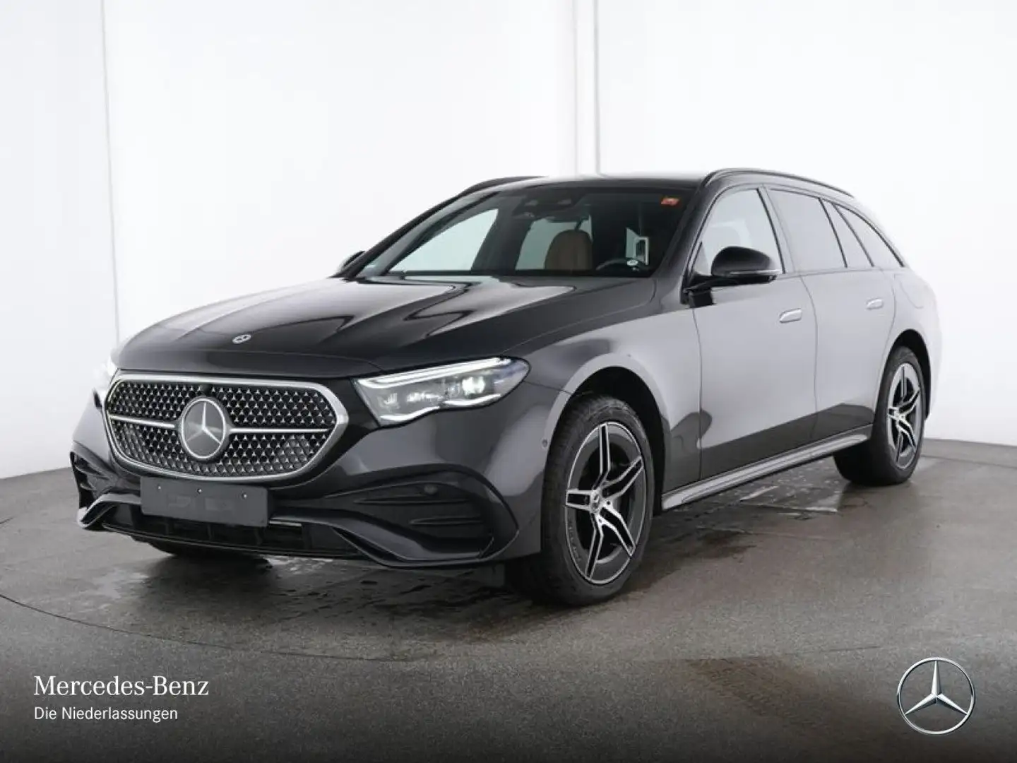 Mercedes-Benz E 300 de T 4M Hybrid AMG Fahrass Pano Burmester 9G Grau - 2