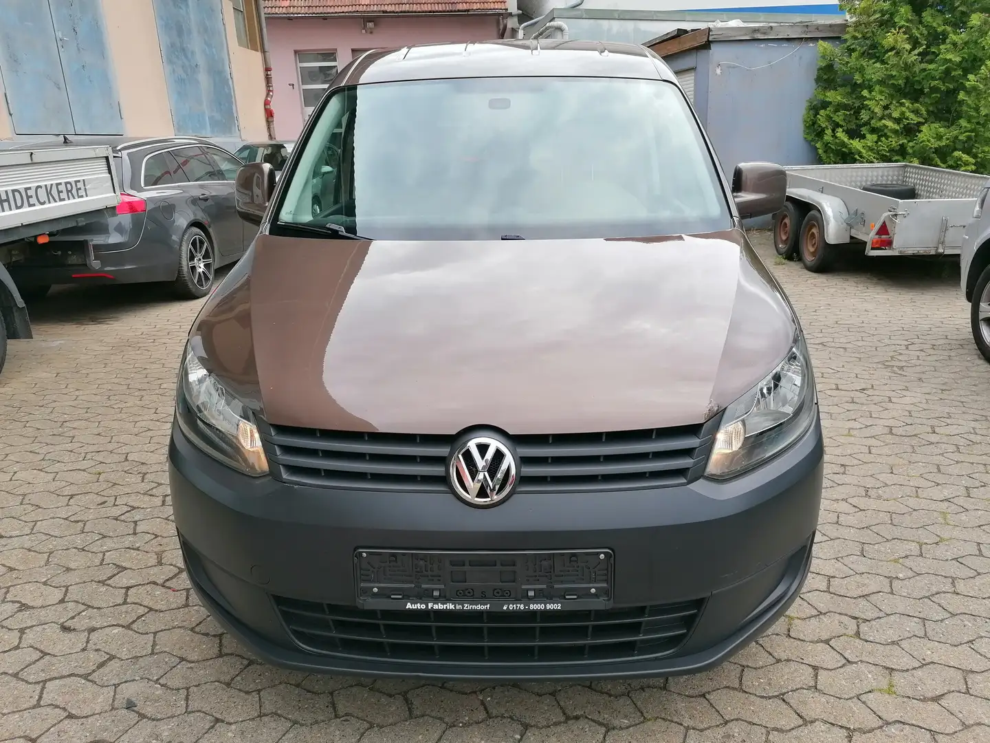 Volkswagen Caddy 1.6 TDI / Euro 5 / AHK Коричневий - 1