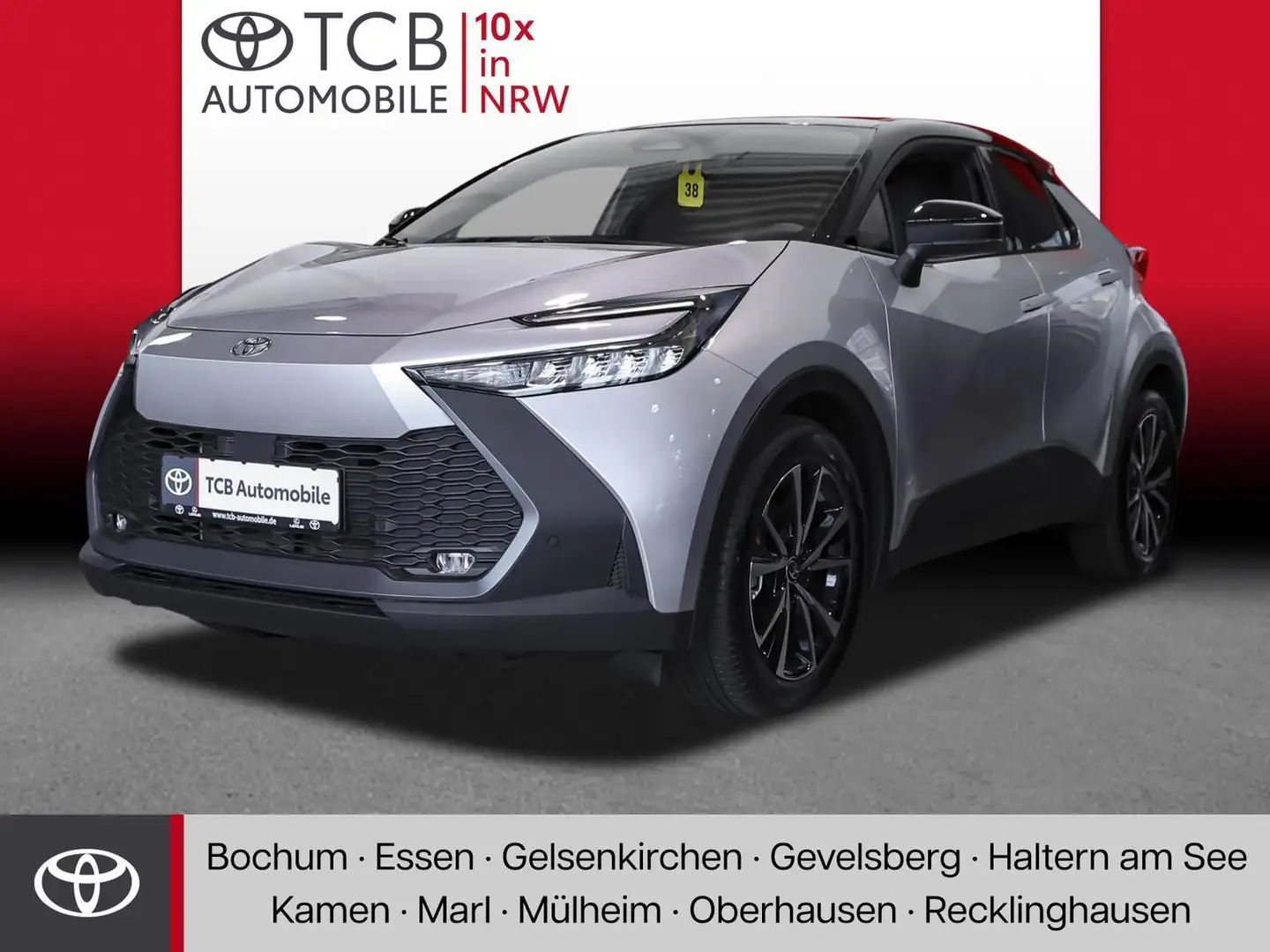 Toyota C-HR 1.8 Hybrid Teamplayer SHZ PDC KLIMA SERVO Silber - 1