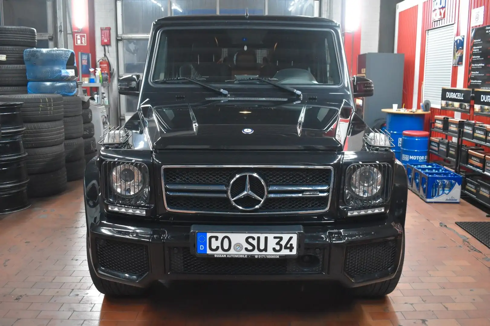 Mercedes-Benz G 63 AMG G -Modell Station *DESIGNO*SCHECKHEFT* Schwarz - 2