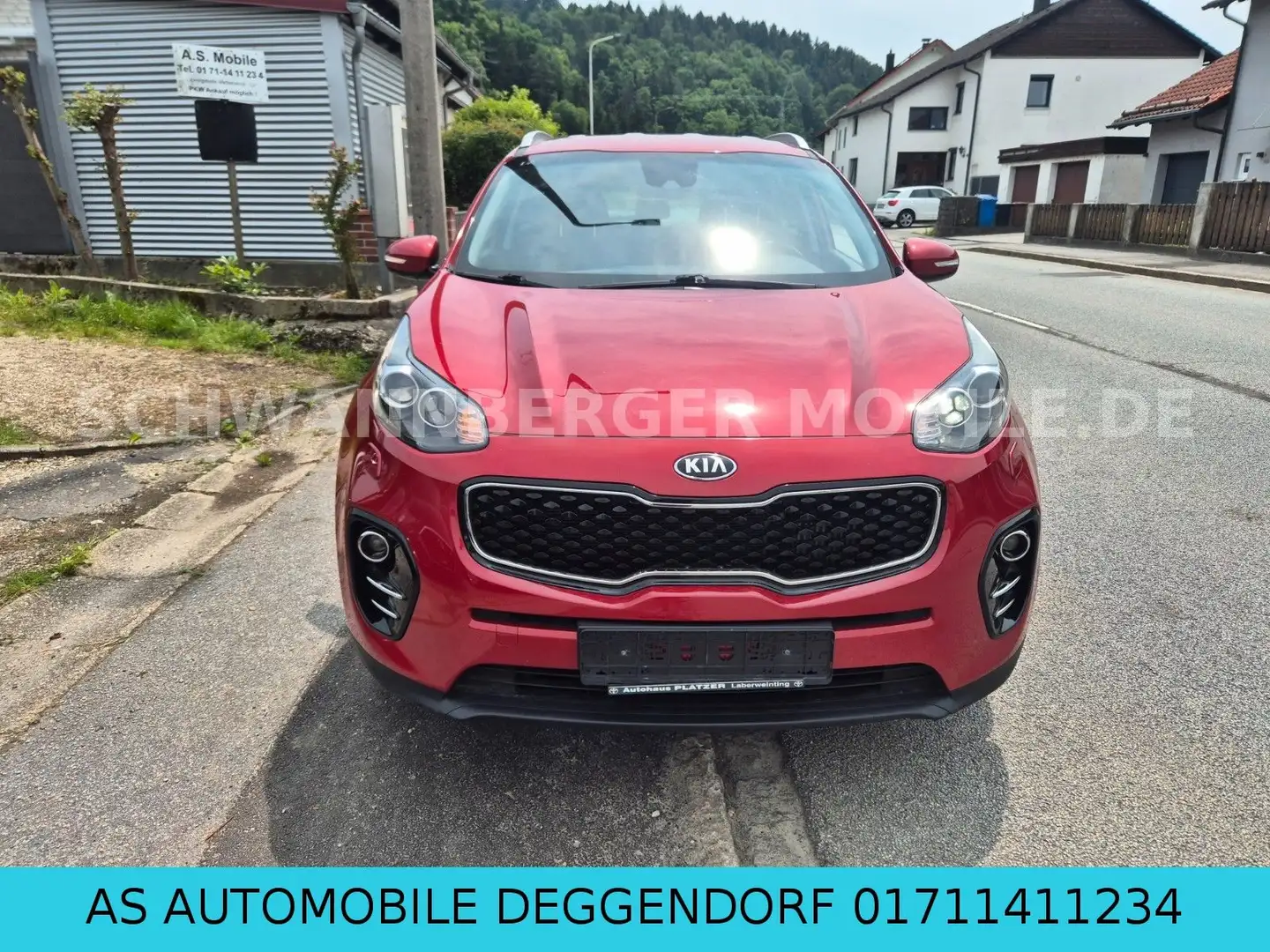 Kia Sportage 2.0 CRDi 185 AWD KLIMA SHZ LEDER AHK Rot - 1