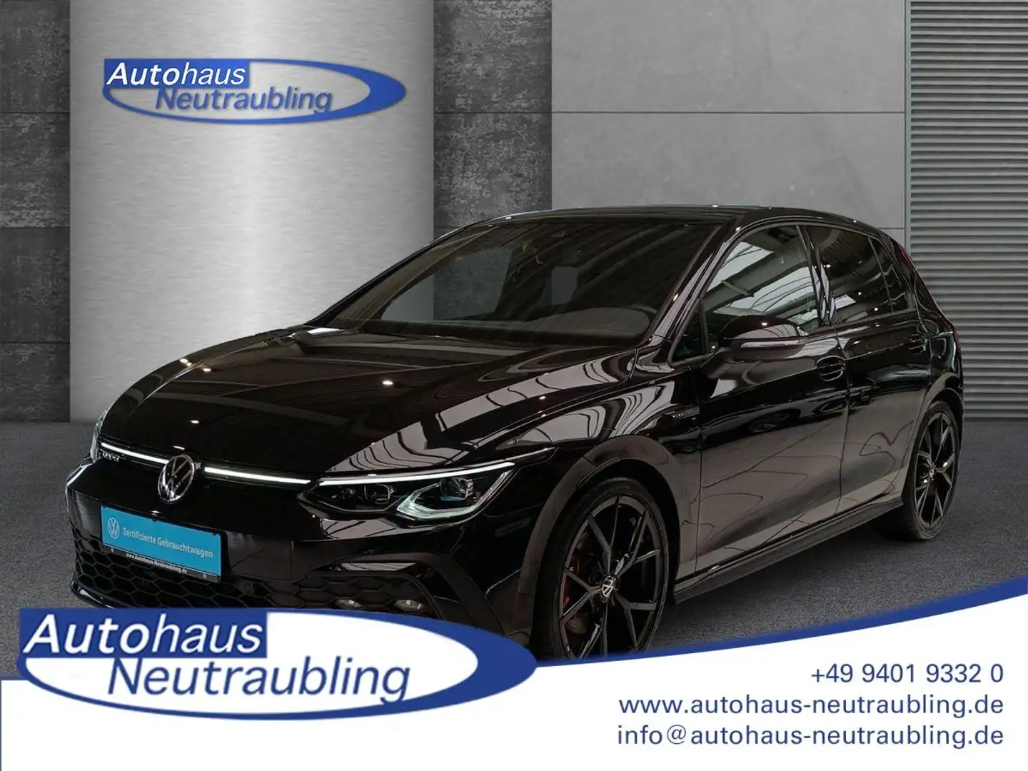 Volkswagen Golf 8 2.0 TDI "GTD" 200 PS DSG+ACC+NAVI+REARVIEW+ Schwarz - 1