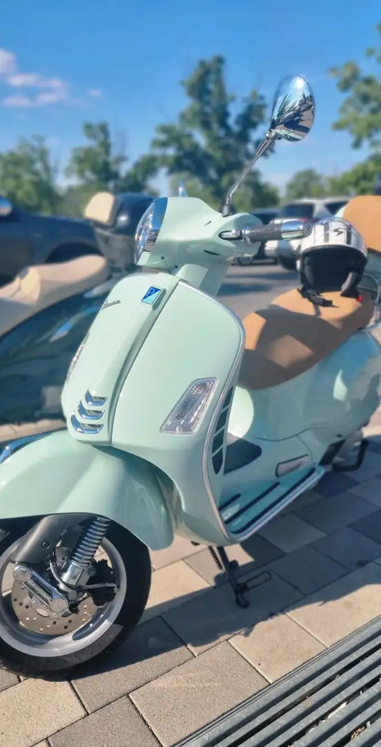 Vespa GTS 125 Bleu - 1