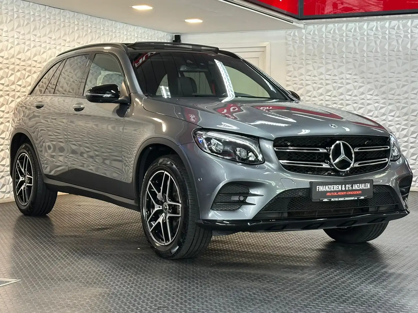 Mercedes-Benz GLC 250 GLC250 AMG 4M NIGHT* LED#PANO#SPUR#360CAM#AHK#SH Grau - 2