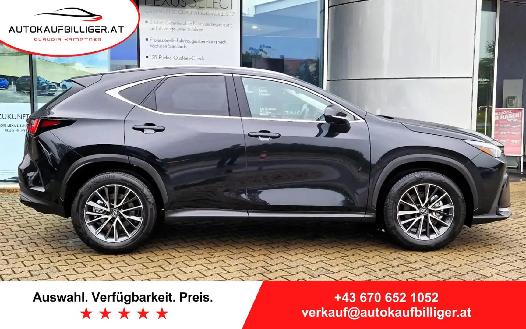 Lexus NX 350h Business Line 2.5 Hybrid 2WD Schwarz - 1