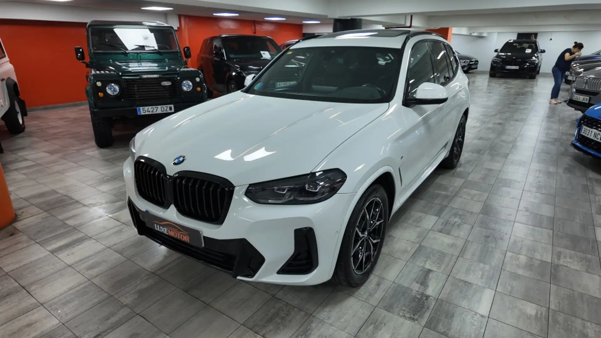 BMW X3 xDrive 20dA xLine M Sport Blanco - 1