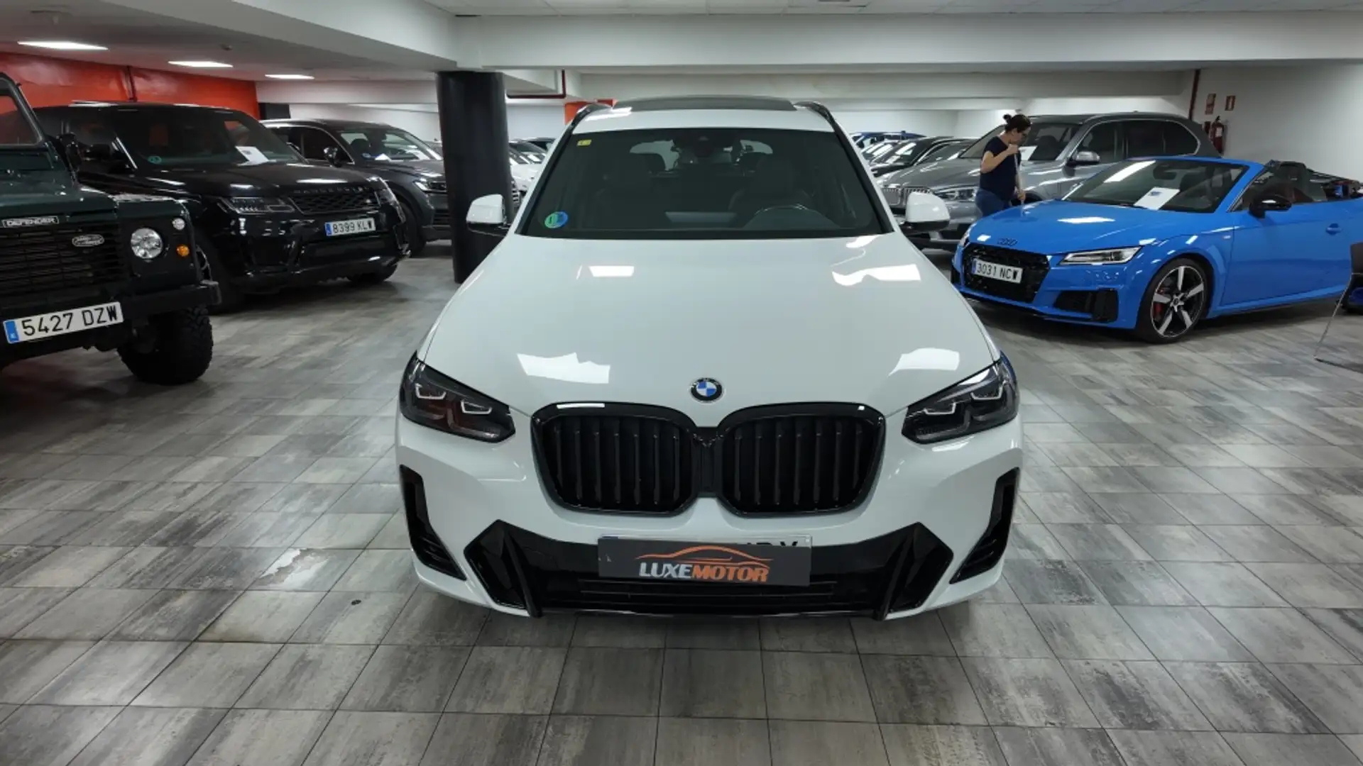BMW X3 xDrive 20dA xLine M Sport Blanco - 2
