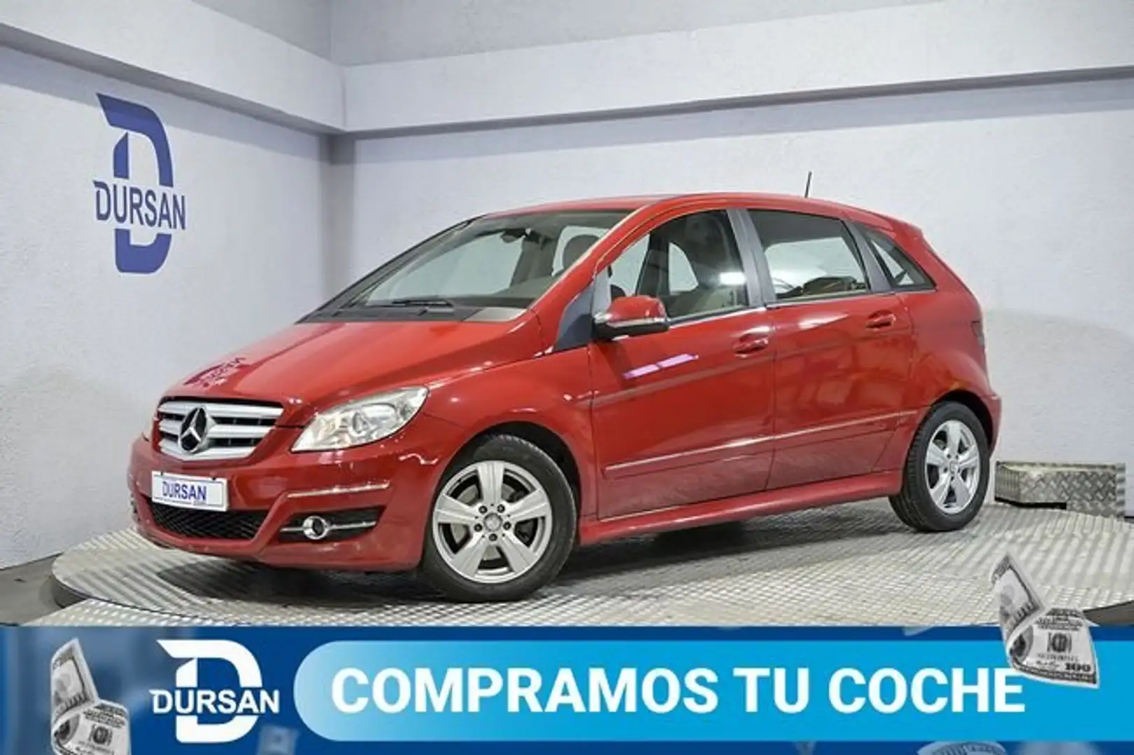 Mercedes-Benz B 180 CDI Rojo - 1