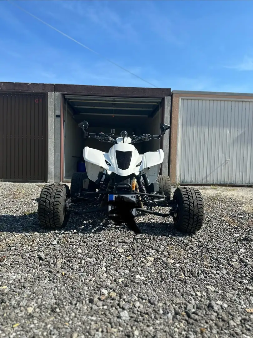 Suzuki LT-Z 400 Umbau mit LOF Zulassung Weiß - 1
