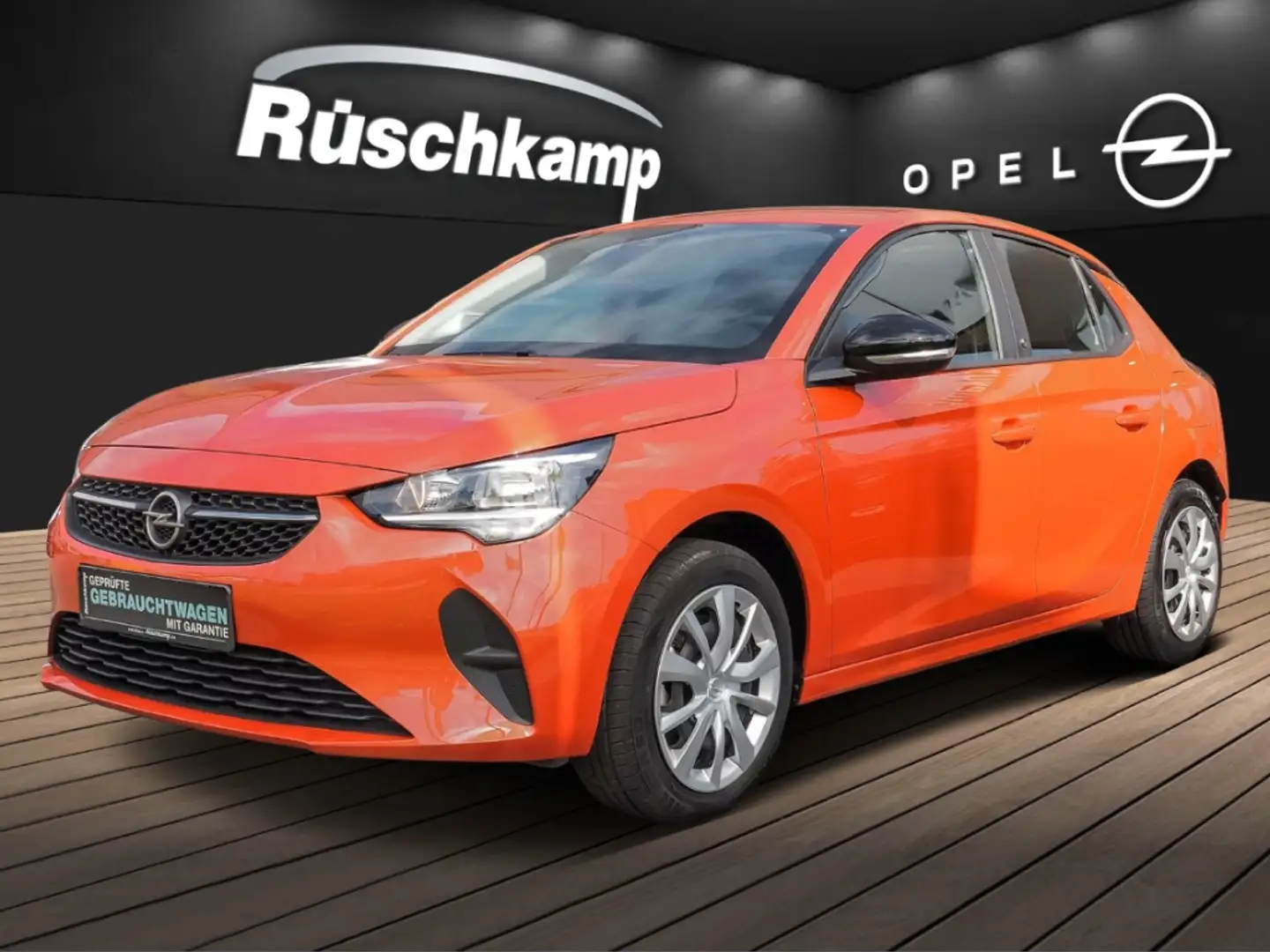 Opel Corsa-e Edition DAB+ Klimaautomatik Touch BT Allwetterreif Orange - 1