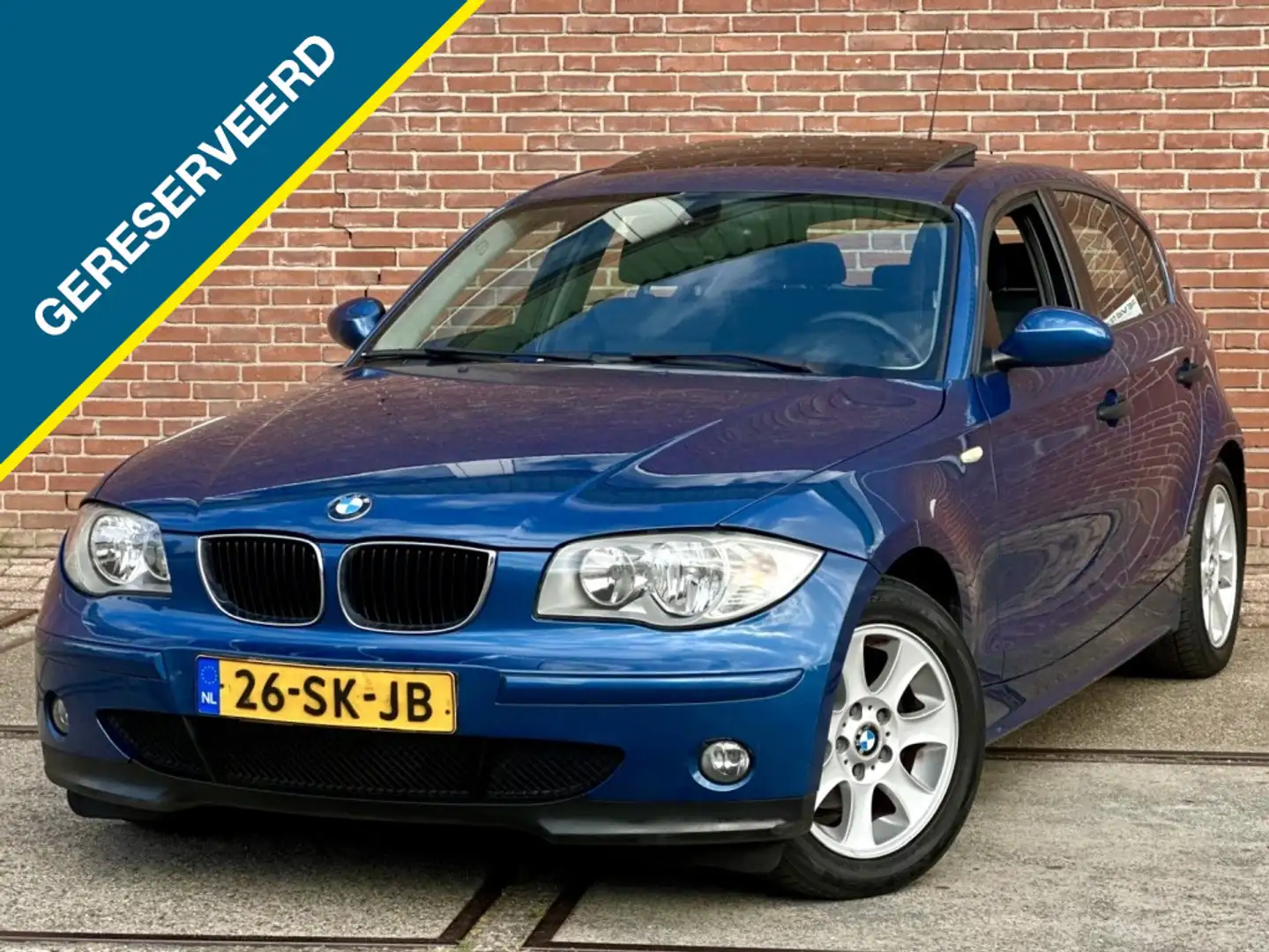BMW 116 1-serie 116i Business Line Blauw - 1