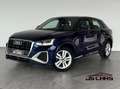 Audi Q2 1.5TFSI S-LINE-1ERPRO-COCKPIT-CUIR-CAMERA-PDC-TVA Blauw - thumbnail 1