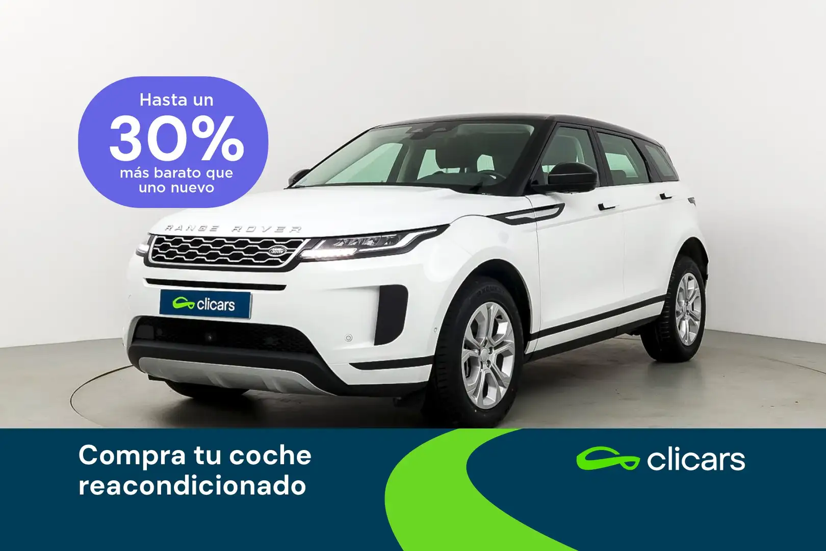 Land Rover Range Rover Evoque 2.0D I4 MHEV S AWD Aut. 163 Blanc - 1
