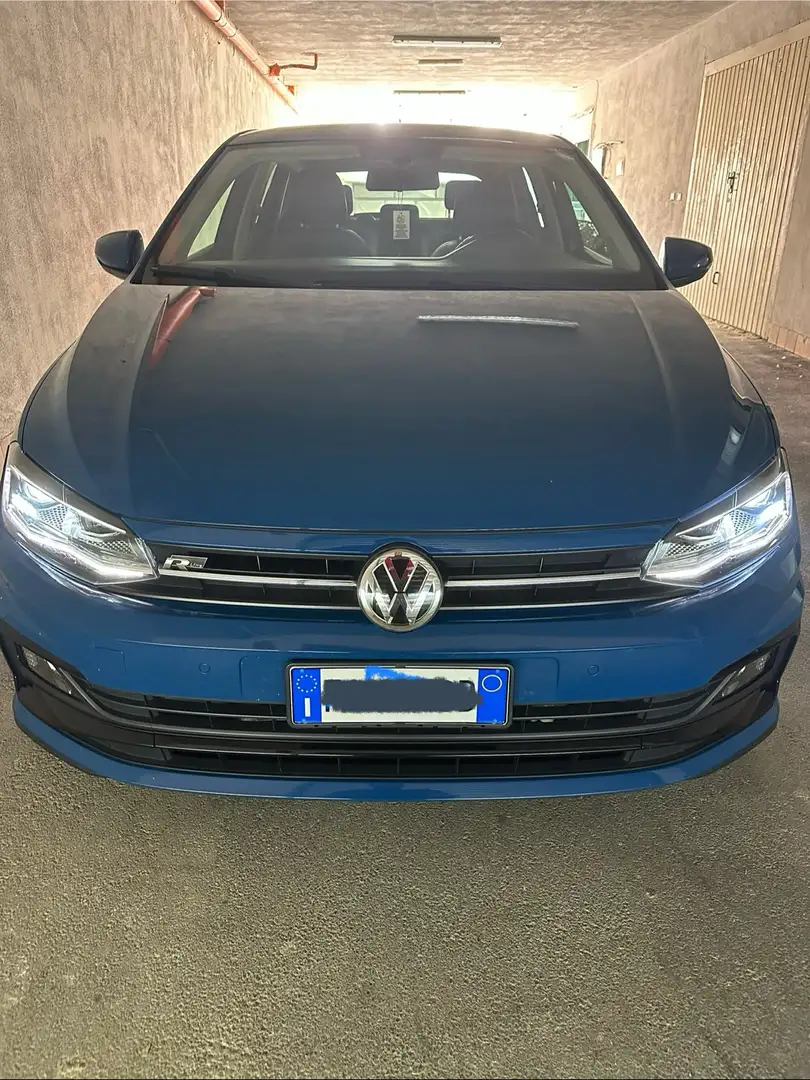 Volkswagen Polo 5p 1.6 tdi Highline 95cv dsg Bleu - 1