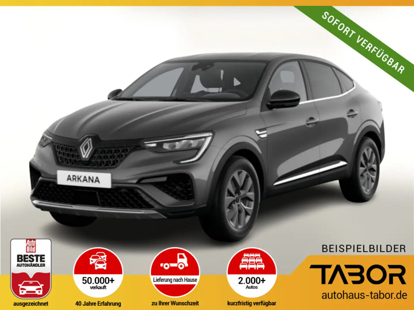 Renault Arkana ARKANA Techno Mild Hybrid 140 EDC SHZ PDC Nav Grau - 1