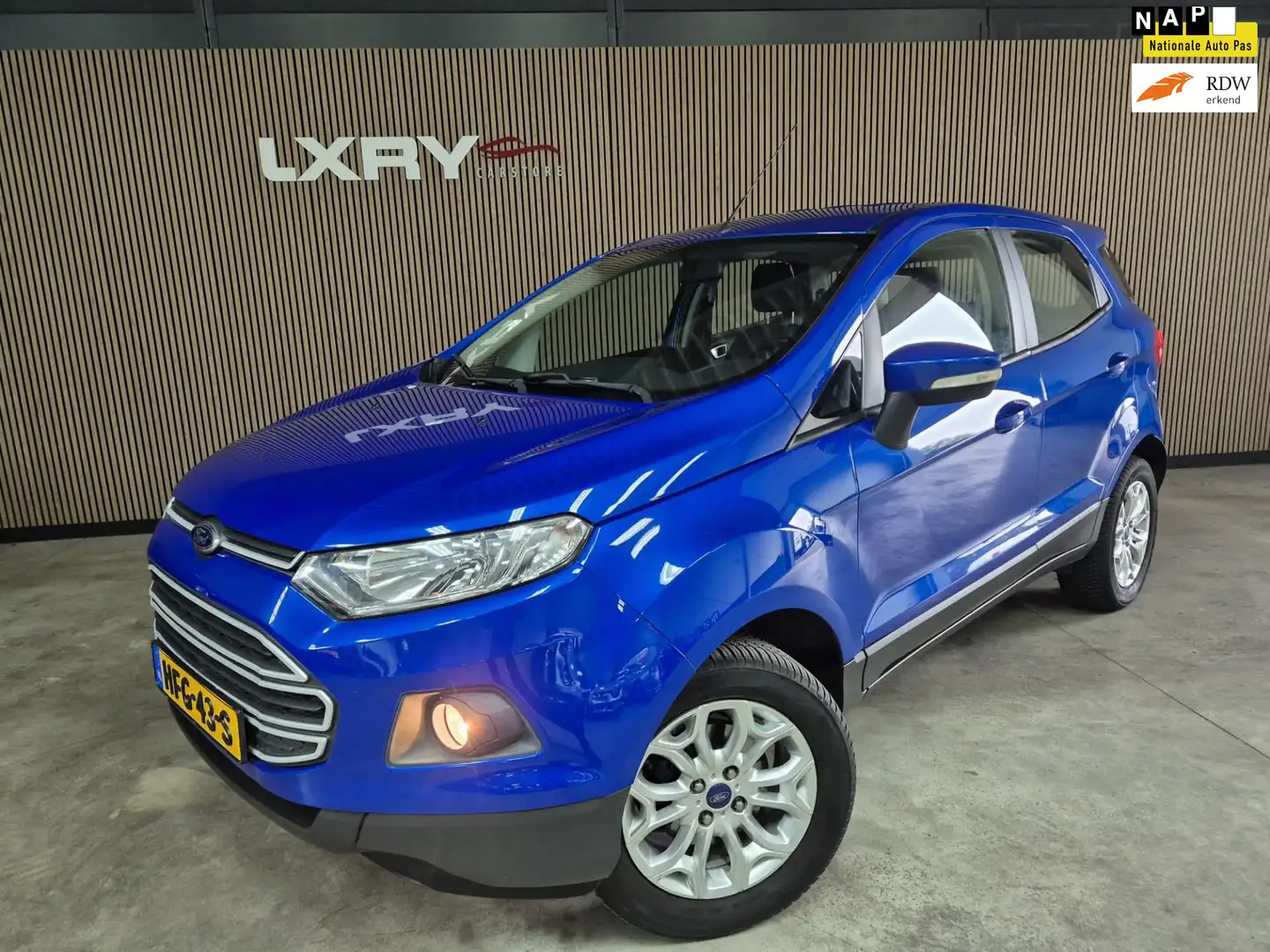 Ford EcoSport 1.0 EcoBoost Titanium | Airco | Cruise | PDC | Bleu - 1