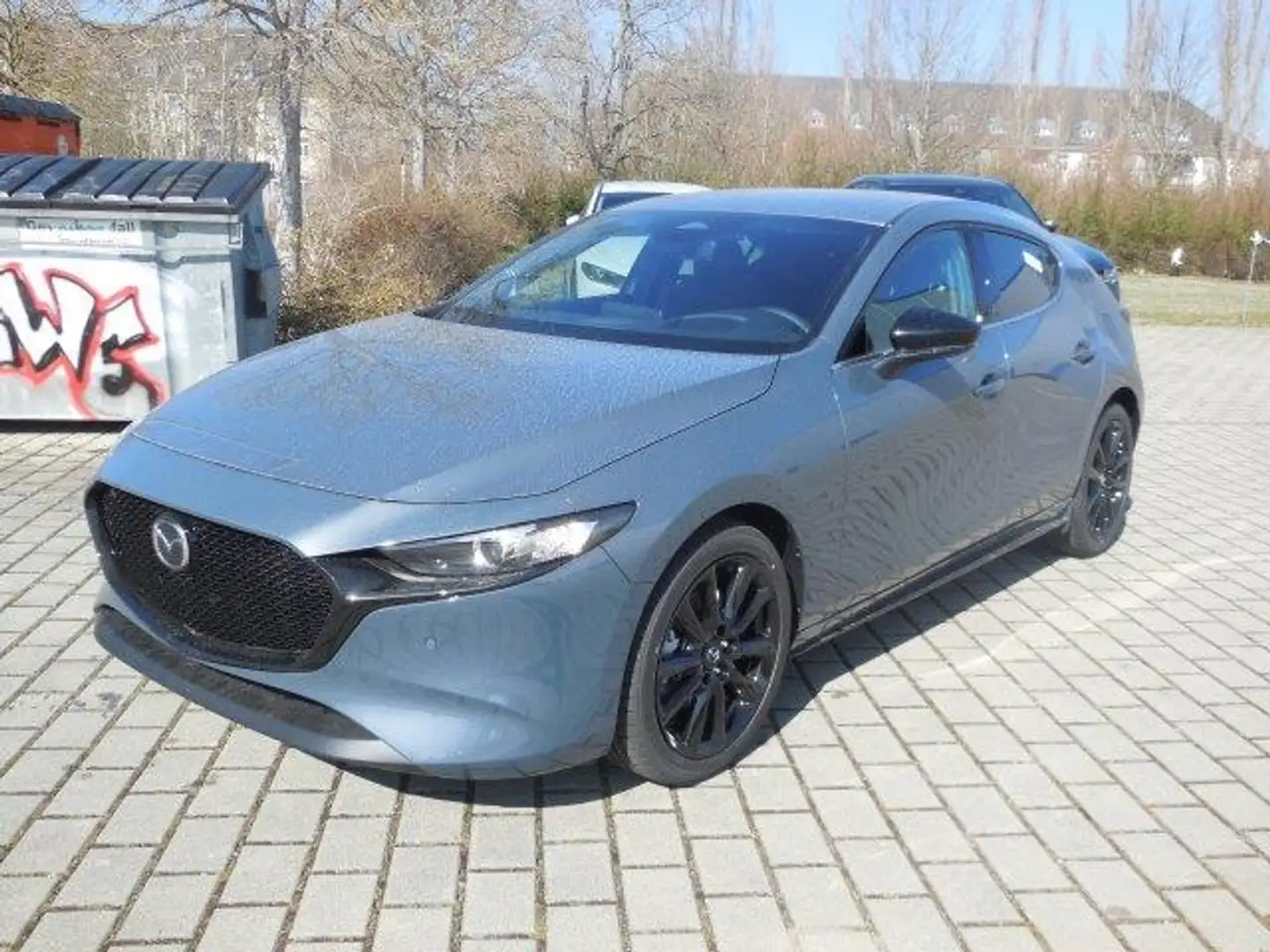 Mazda 3 2.5 e-SKYACTIV G 140PS HOMURA mit Sitzheizung, Vol Grau - 1