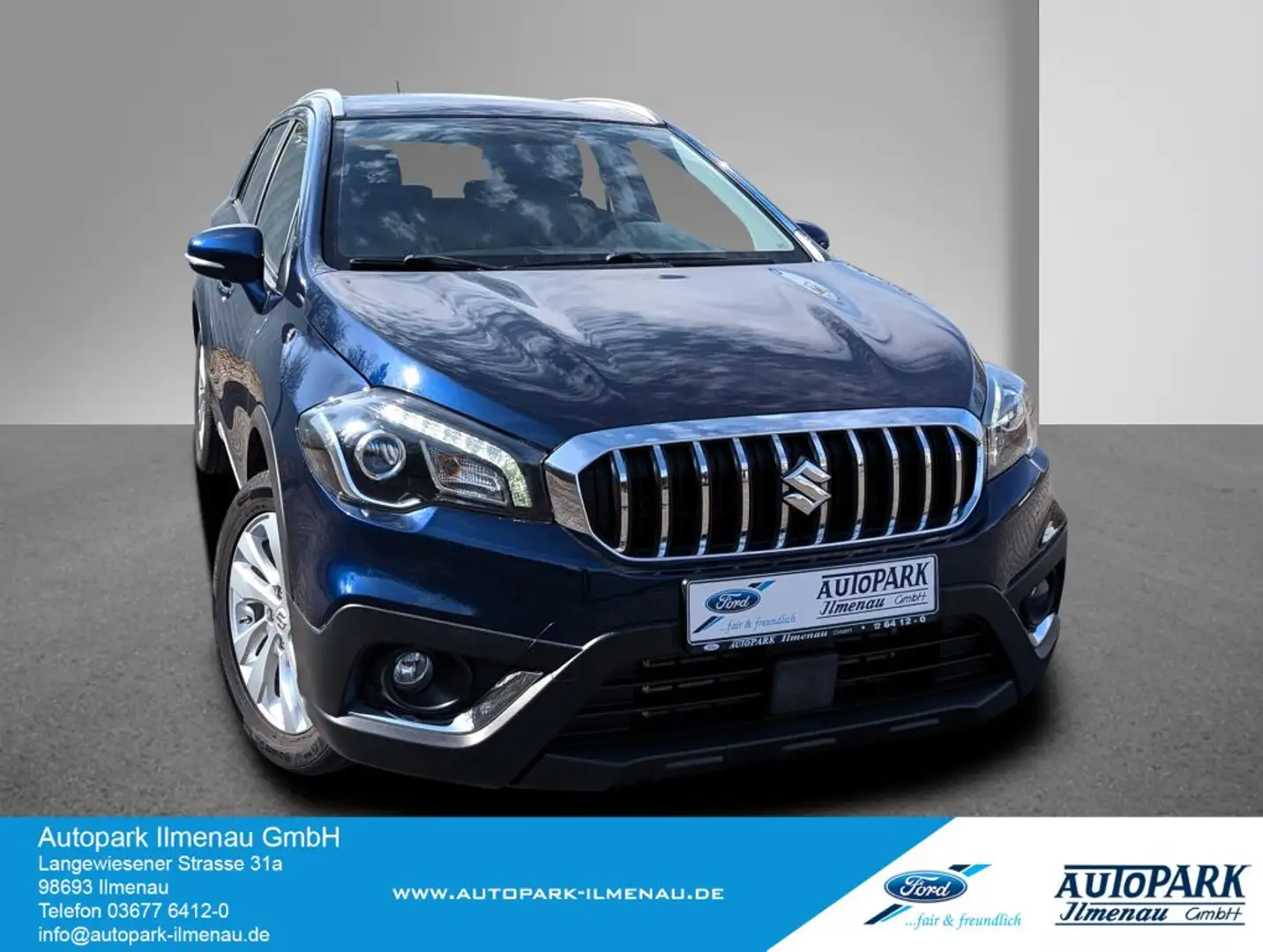 Suzuki SX4 S-Cross 1.4 Boosterjet Allgrip Comfort 4x4 AHZV+Xenon+Navi Blau - 1