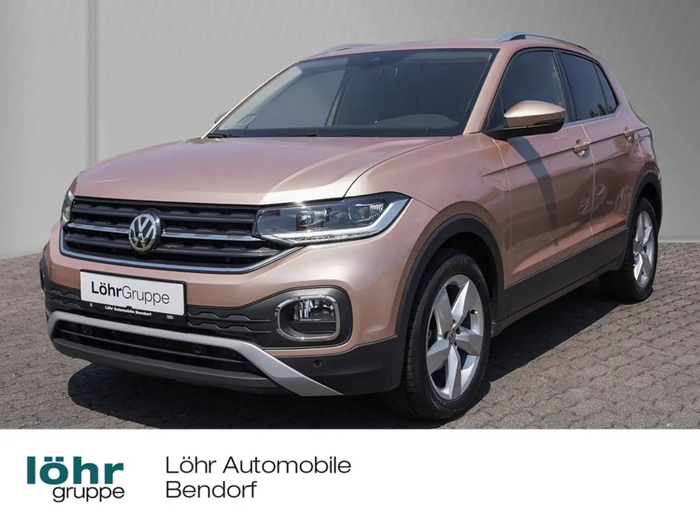 Volkswagen T-Cross 1.5 TSI DSG Style *AHK*LED*App-Connect*PDC*Fron... Bronze - 1
