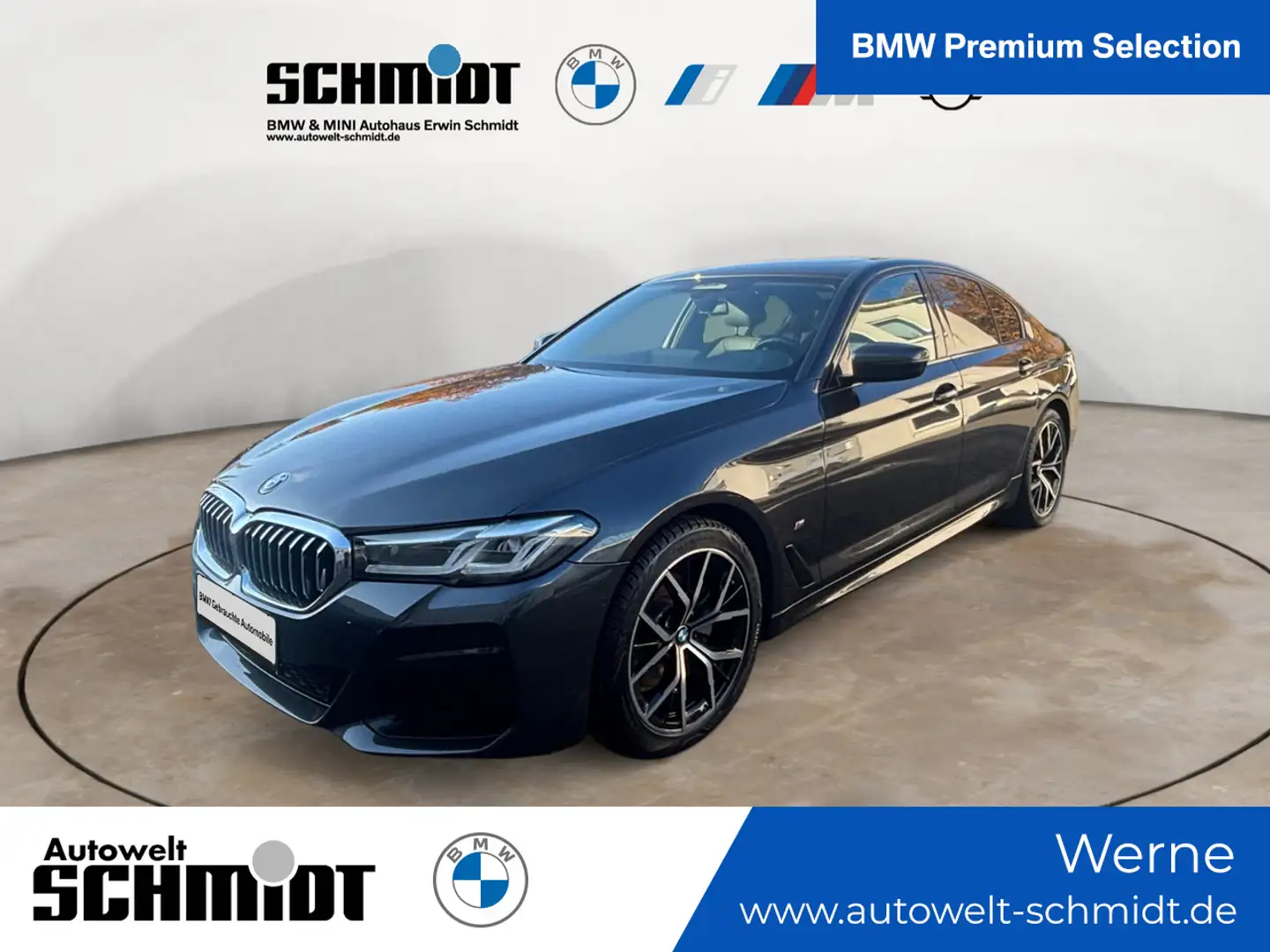 BMW 520 d M Sportpaket + GARANTIE-bis-05.2028 Grau - 1