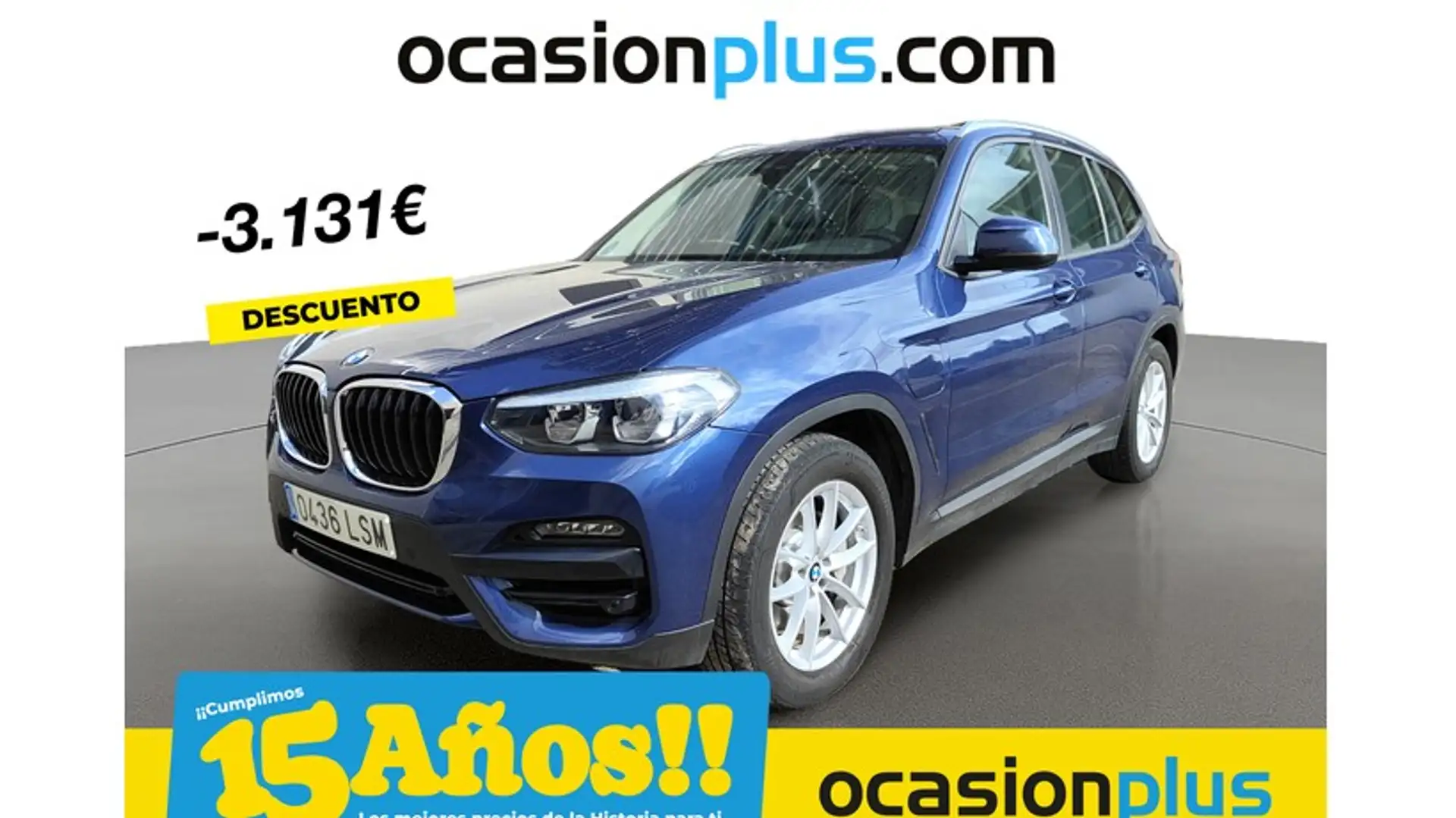 BMW X3 xDrive 30e Bleu - 1